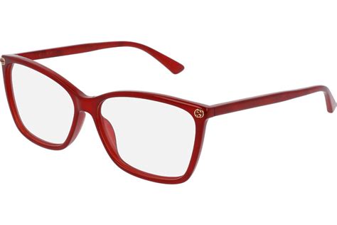 red gucci frames|gucci prescription frames.